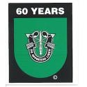 Special Forces 10th Group 60 Years Decal