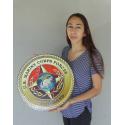U.S. Marine CORPS Forces Command Metal All Metal Sign 16" Round
