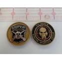 No Mercy Kinetic Working Group Sniper Challenge Coin