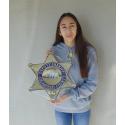 Los Angeles Sheriff's Department (Sergeant) Badge All Metal Sign With Your Badge
