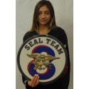 SEAL TEAM EIGHT all metal Sign  16" Round