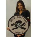 SPECIAL BOAT TEAM 20 all metal Sign  16" Round