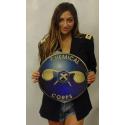Army Chemical CORPS All Metal Sign. 14" Round