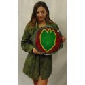 24th Infantry Division  14"  Round Metal Sign