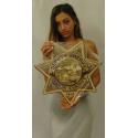 Marin County, California Sheriff's Department Badge All Metal Sign With Your Bad