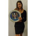 National Security Agency NSA All Metal Sign 14" Round  