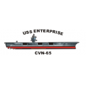 Enterprise Class Aircraft Carrier USS Enterprise (CVN-65) 