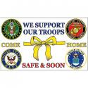 We Support our Troops USA  Flag
