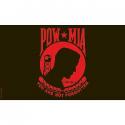 POW MIA (Red/Black) Flag