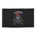 Mess with the Best Airborne Skull Flag
