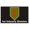 1st Infantry Division Big Red One Flag