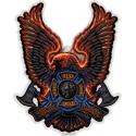 FIRE RESCUE EAGLE DECAL