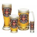 FIRE HONOR COURAGE SACRIFICE 343 BADGE GLASSWARE SET