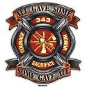 RESCUE HONOR BADGE DECAL