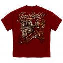 FIREFIGHTER SKULL T-SHIRT