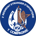 French Foreign Legion - 3 Decal     