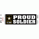Proud Soldier  Bumper Sticker 