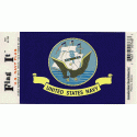 Navy Flag Decal
