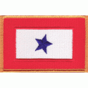 One Blue Star Patch