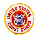 Coast Guard Crest Round Patch