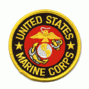 USMC EGA Round Patch