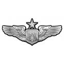 Air Force Senior Officers Aircrew Wings all Metal Sign (Large) 17 x 8"