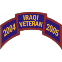 Iraqi Veteran Scroll 2004 2005 Decal     