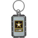 US Army Star Metal Key Chain