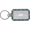 Army Wife with Pink Star Metal Key Chain