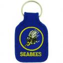 Navy Seabee Logo Key Ring
