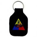 Army 2nd Armored Division Key Ring
