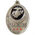 Marine Logo Key Ring