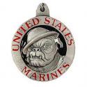 US Marine Bulldog Key Ring