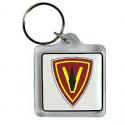 Marine 5th Division Key Ring