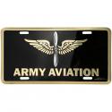 Fly Army Aviation License Plate 