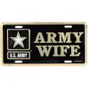 ARMY WIFE LICENSE PLATE