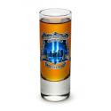 Law Enforcement Police, We Will Never Forget, 9-11-01, 2oz shot glass