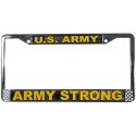 US Army ARMY STRONG License Plate Frame 
