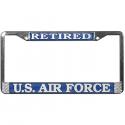 Air Force License Plate Frame US Air Force Retired