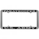 UNITED STATES ARMY PARATROOPER THIN RIM LICENSE PLATE FRAME