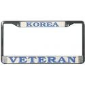 Korea Veteran License Plate Frame