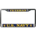 US Navy Veteran License Plate Frame