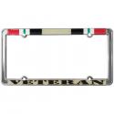 IRAQ VETERAN THIN RIM LICENSE PLATE FRAME