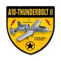A-10 Thunderbolt Shield - All Metal Sign