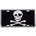 Skull & Bones License Plate