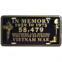 In Memory License Plate