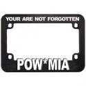 POW MIA Motorcycle License Plate Frame