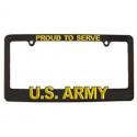 Army Proud to Serve Auto License Plate Frame