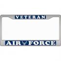 Air Force Veteran Auto License Plate Frame