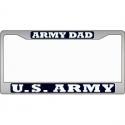 Army Dad Auto License Plate Frame